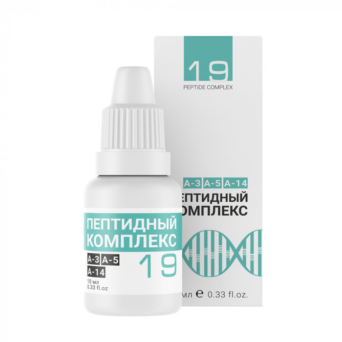 Peptide complex №19 — for meteodependent and cardio parients