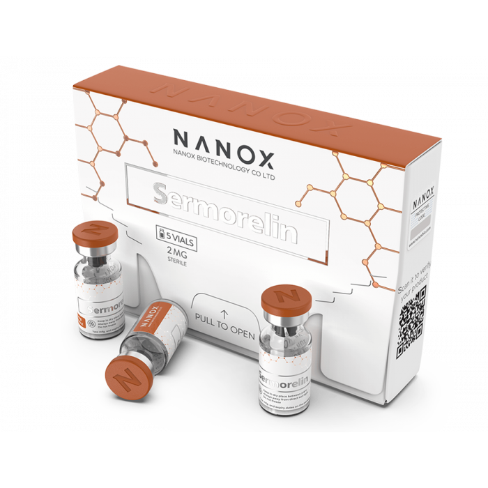 Sermorelin (2 mg) x 5 vials