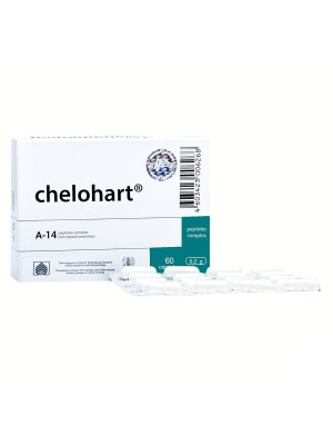 CHELOHART® for hearth and infarction, 60 caps/pack