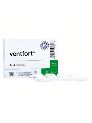 VENTFORT® for vascular system, 60 caps/pack