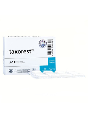 TAXOREST® for bronchi mucosa, 60 caps/pack