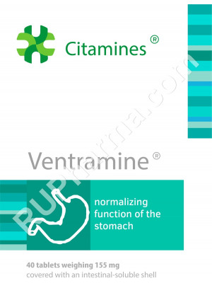VENTRAMIN®, (Stomach bioregulator) 155 mg/tab, 40 tabs