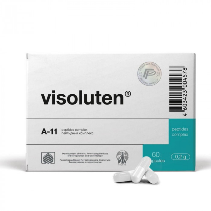 VISOLUTEN® for eyes, 20-60 caps/pack - Pharmaceutics