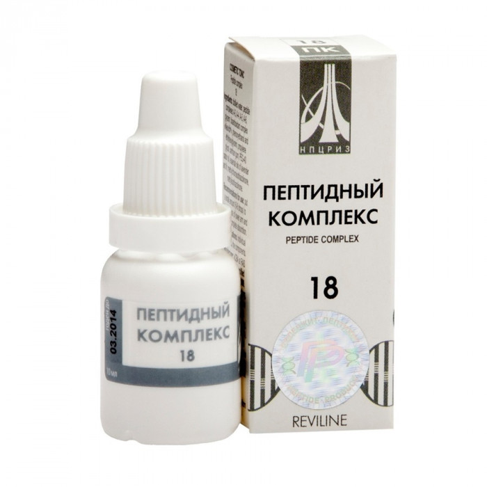PEPTIDE COMPLEX 18 for ears, 10ml/vial - Pharmaceutics